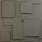 Ekena Millwork 19 5/8in. W x 19 5/8in. H Gomez EnduraWall Decorative 3D Wall Panel Covers 2.67 Sq. Ft. WP20X20GOISG - alternate 1